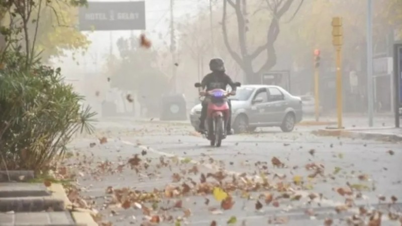 Intensas ráfagas de viento zonda en Mendoza: los departamentos bajo alerta amarilla